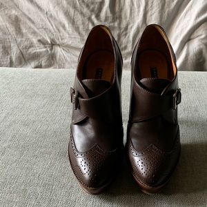 Ralph Lauren oxford heel 5”